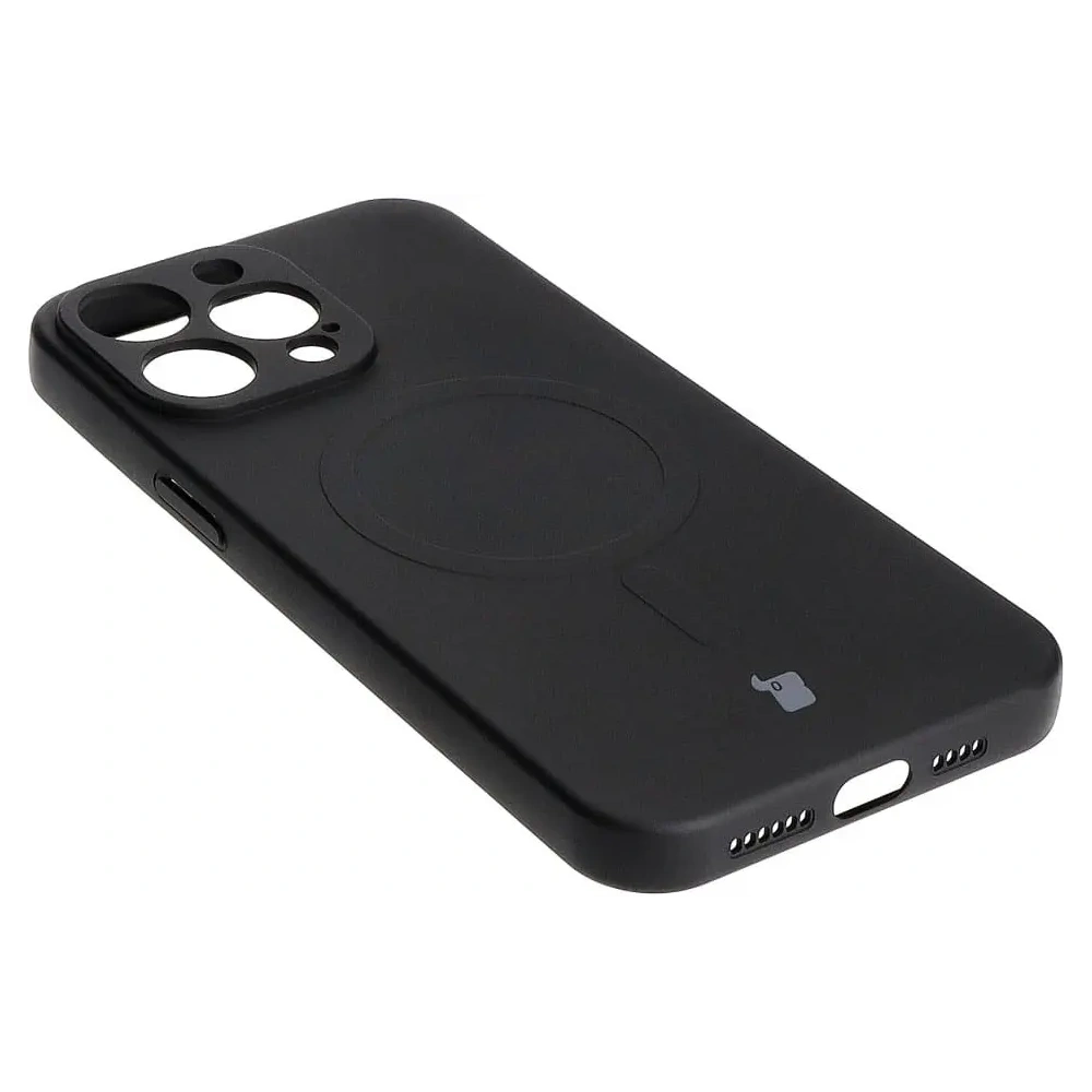 Hurtownia GSM - Bizon Case Silikon Magnetic Apple iPhone 15 Pro Max schwarz - BIZ3459 - {ean13} - Hurt