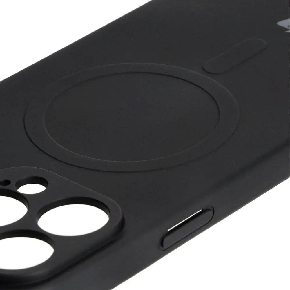 Hurtownia GSM - Bizon Case Silikon Magnetic Apple iPhone 15 Pro Max schwarz - BIZ3459 - {ean13} - Hurt