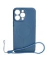 Bizon Case Silikon Magnetic Apple iPhone 15 Pro Max marineblau