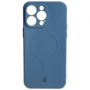 Wholesale Bizon Case Silicone Magnetic Apple iPhone 15 Pro Max navy blue - BIZ3460 - {ean13} - Hurt