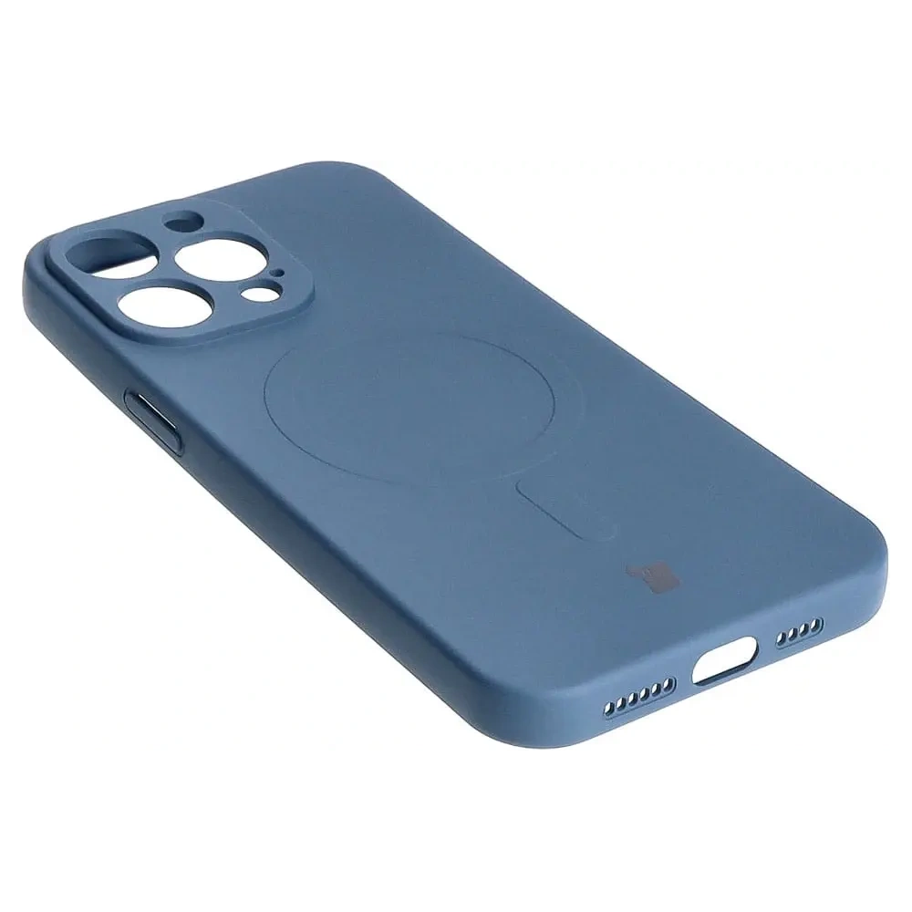 Hurtownia GSM - Bizon Case Silikon Magnetic Apple iPhone 15 Pro Max marineblau - BIZ3460 - {ean13} - Hurt