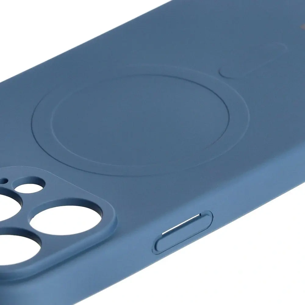 Hurtownia GSM - Bizon Case Silikon Magnetic Apple iPhone 15 Pro Max marineblau - BIZ3460 - {ean13} - Hurt