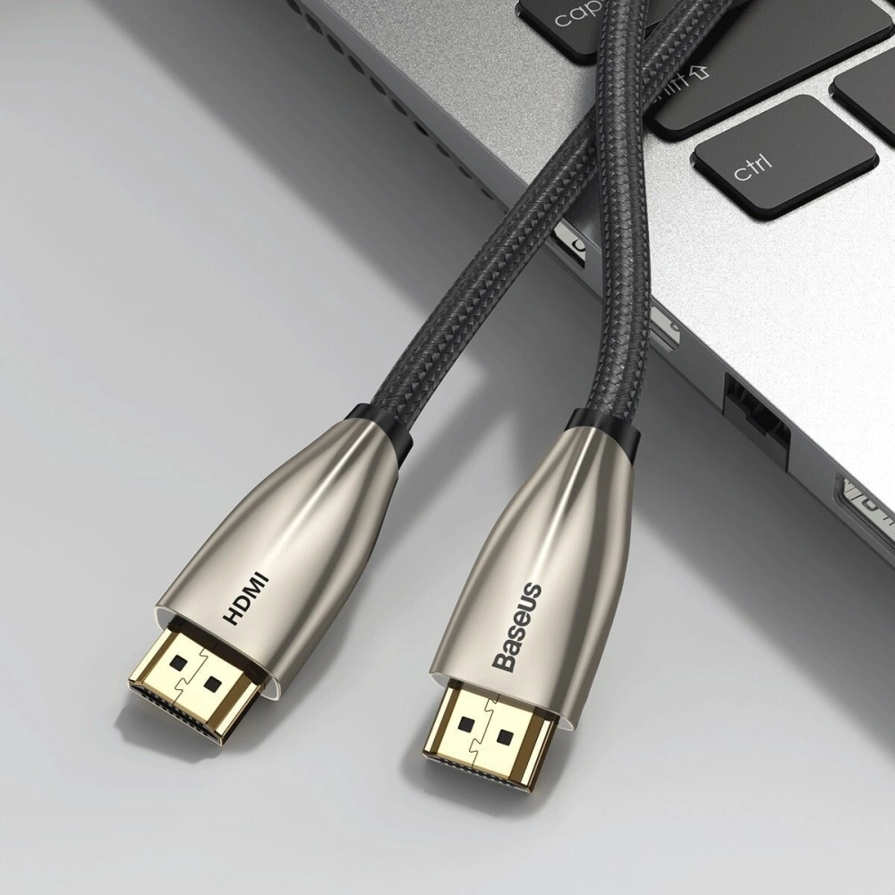 Hurtownia GSM - Kabel Baseus Horizontal 4KHDMI do 4KHDMI 1m Czarny - BSU1409BLK - {ean13} - Hurt