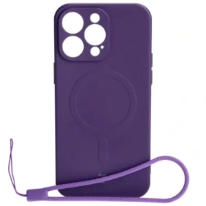 Hurtownia GSM - Bizon Case Silikon Magnetic Apple iPhone 15 Pro Max Pflaume - BIZ3462 - {ean13} - Hurt