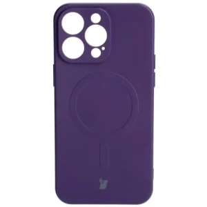 Hurtownia GSM - Bizon Case Silikon Magnetic Apple iPhone 15 Pro Max Pflaume - BIZ3462 - {ean13} - Hurt