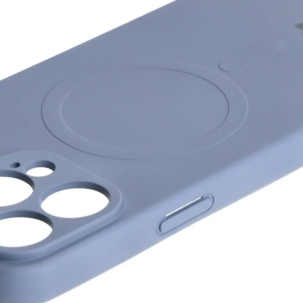 Wholesale Bizon Case Silicone Magnetic Apple iPhone 15 Pro Max grey - BIZ3463 - {ean13} - Hurt