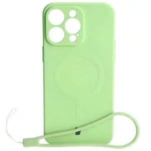 Hurtownia GSM - Bizon Case Silikon Magnetic Apple iPhone 15 Pro Max hellgrün - BIZ3464 - {ean13} - Hurt