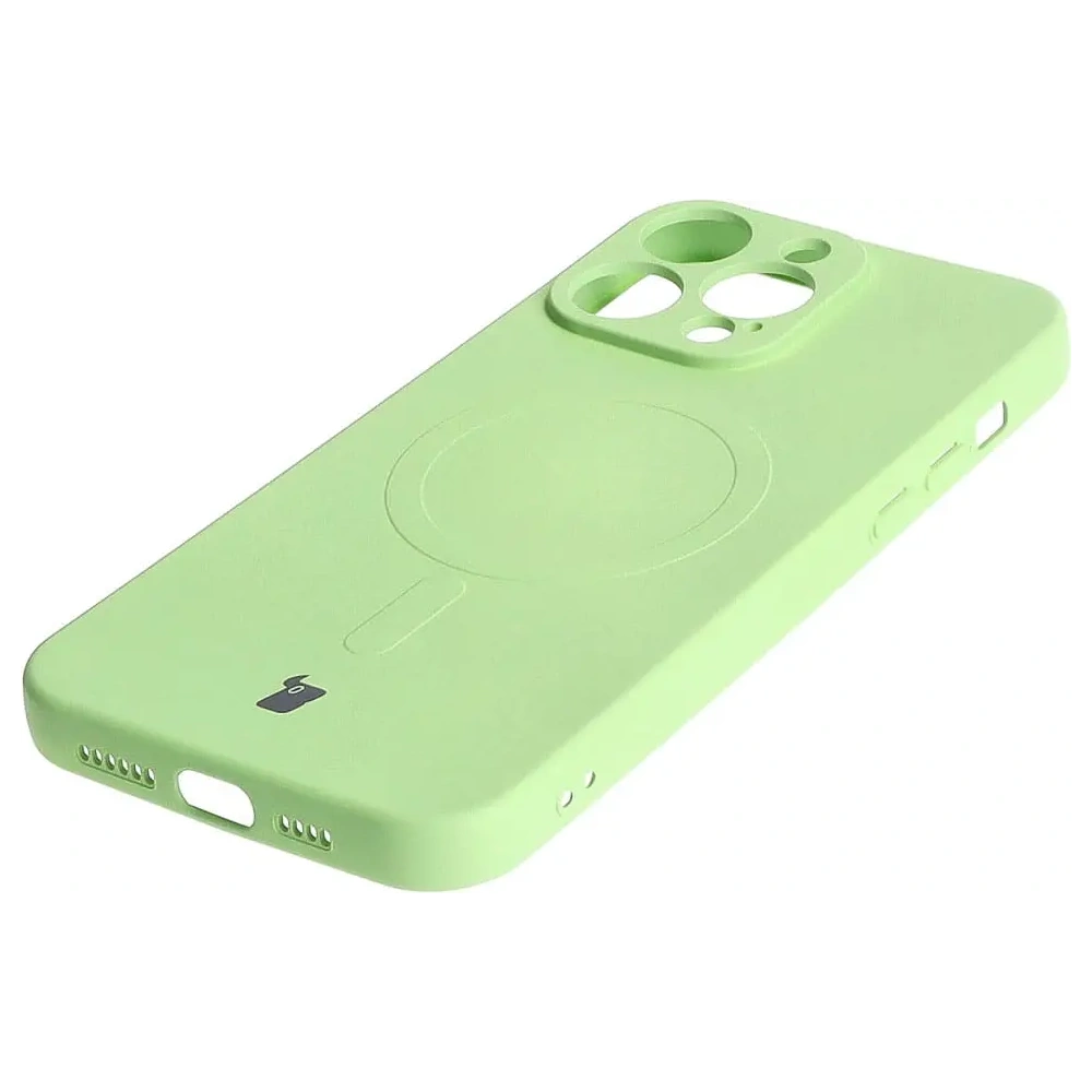 Hurtownia GSM - Bizon Case Silikon Magnetic Apple iPhone 15 Pro Max hellgrün - BIZ3464 - {ean13} - Hurt
