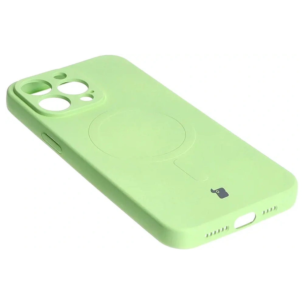 Hurtownia GSM - Bizon Case Silikon Magnetic Apple iPhone 15 Pro Max hellgrün - BIZ3464 - {ean13} - Hurt