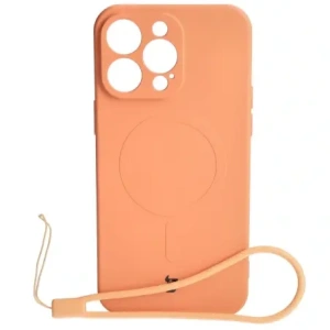 Hurtownia GSM - Bizon Case Silikon Magnetic Apple iPhone 15 Pro Max Karotte - BIZ3465 - {ean13} - Hurt