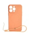 Wholesale Bizon Case Silicone Magnetic Apple iPhone 15 Pro Max carrot - BIZ3465 - {ean13} - Hurt