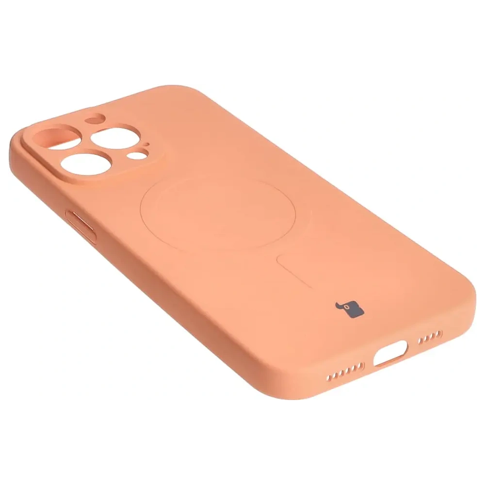 Hurtownia GSM - Bizon Case Silikon Magnetic Apple iPhone 15 Pro Max Karotte - BIZ3465 - {ean13} - Hurt