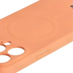 Hurtownia GSM - Bizon Case Silikon Magnetic Apple iPhone 15 Pro Max Karotte - BIZ3465 - {ean13} - Hurt