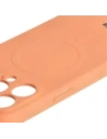 Wholesale Bizon Case Silicone Magnetic Apple iPhone 15 Pro Max carrot - BIZ3465 - {ean13} - Hurt