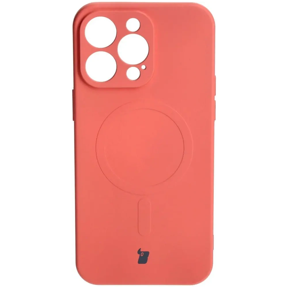 Hurtownia GSM - Bizon Case Silikon Magnetic Apple iPhone 15 Pro Max schmutziges Pink - BIZ3467 - {ean13} - Hurt
