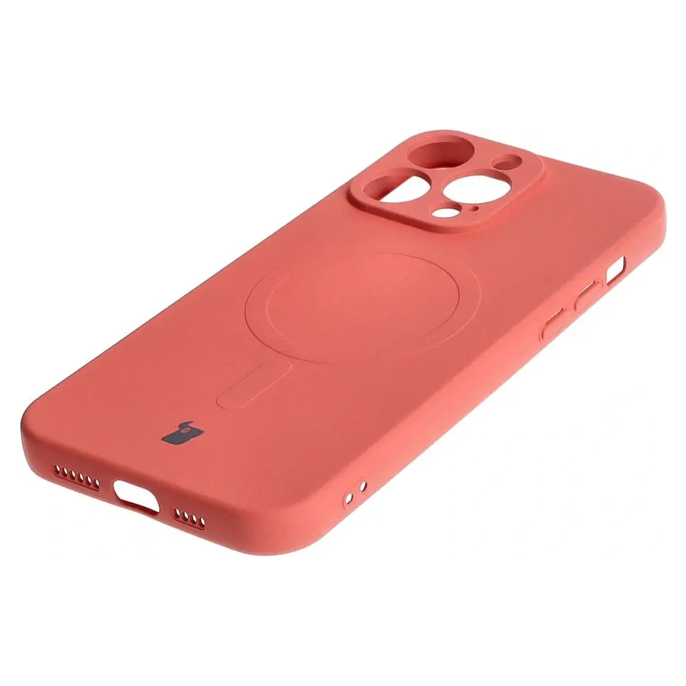 Hurtownia GSM - Bizon Case Szilikon Magnetic Apple iPhone 15 Pro Max piszkos rózsaszín - BIZ3467 - {ean13} - Hurt