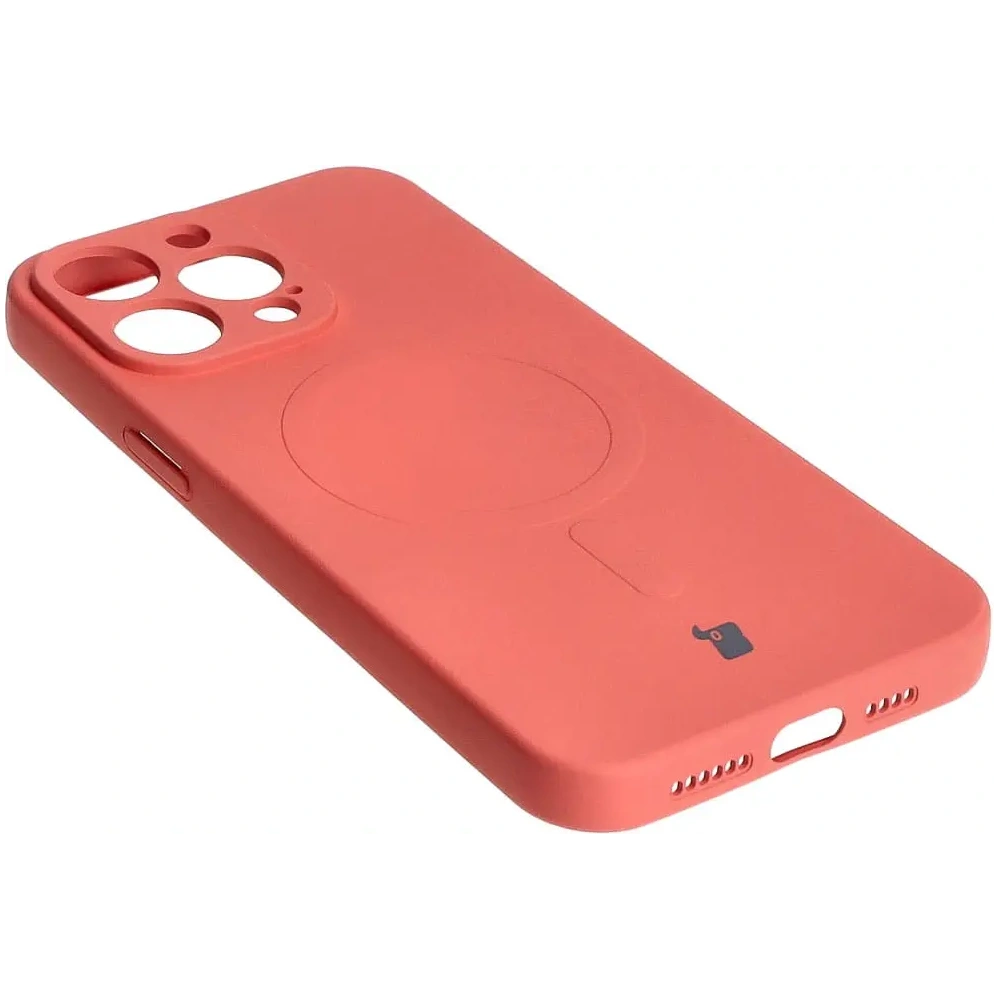 Hurtownia GSM - Bizon Case Silikon Magnetic Apple iPhone 15 Pro Max schmutziges Pink - BIZ3467 - {ean13} - Hurt