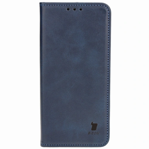 Etui z klapką Bizon Case Pocket Pro do Motorola Edge 40 Neo granatowe