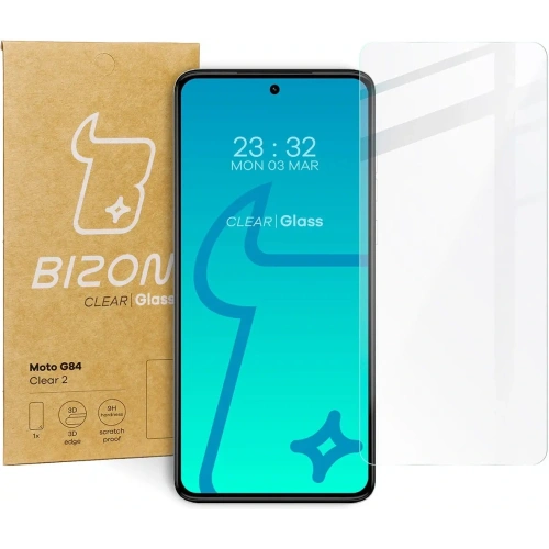 Szkło hartowane Bizon Glass Clear 2 do Motorola Moto G84