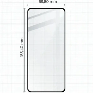Hurtownia GSM - Zesílené sklo Bizon Glass Edge 2 pro Motorola Moto G84 černé - BIZ3474 - {ean13} - Hurt