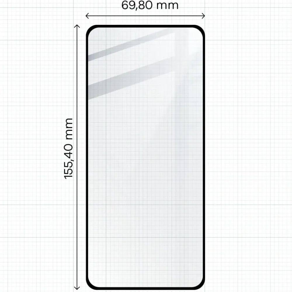 Wholesale Bizon Glass Edge 2 Motorola Moto G84 black - BIZ3474 - {ean13} - Hurt