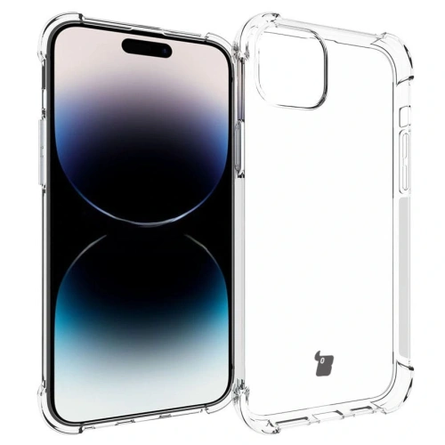 Etui Bizon Case Clear Pack do Apple iPhone 15 Plus przezroczyste