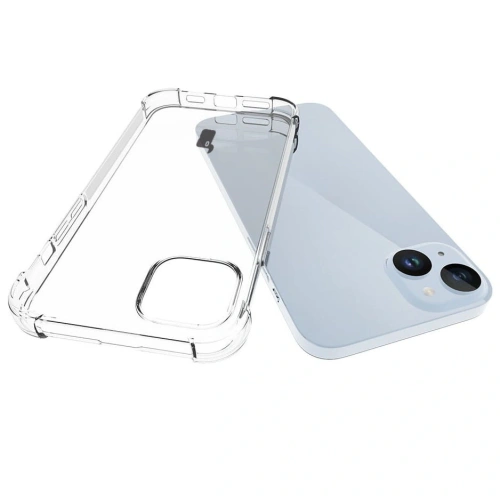 Etui Bizon Case Clear Pack do Apple iPhone 15 Plus przezroczyste