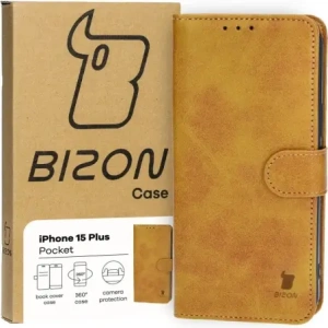 Hurtownia GSM - Bizon Case Pocket Apple iPhone 15 Plus maro - BIZ3485 - {ean13} - Hurt