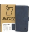 Bizon Case Pocket Apple iPhone 15 Plus albastru închis