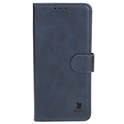 Etui z klapką Bizon Case Pocket do Apple iPhone 15 Plus granatowe