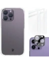 Bizon Case Clear Pack Apple iPhone 15 Pro Max klar