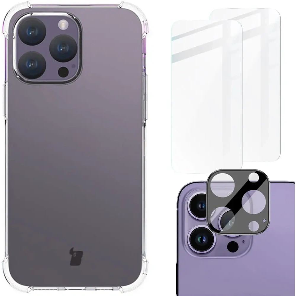 Hurtownia GSM - Bizon Case Clear Pack Apple iPhone 15 Pro Max klar - BIZ3490 - {ean13} - Hurt