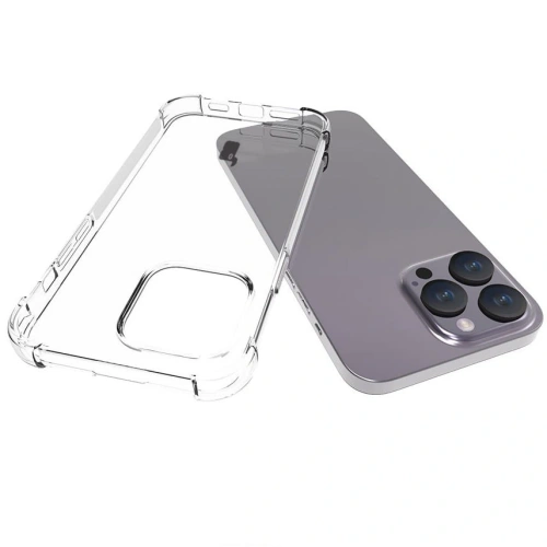 Etui Bizon Case Clear Pack do Apple iPhone 15 Pro Max przezroczyste