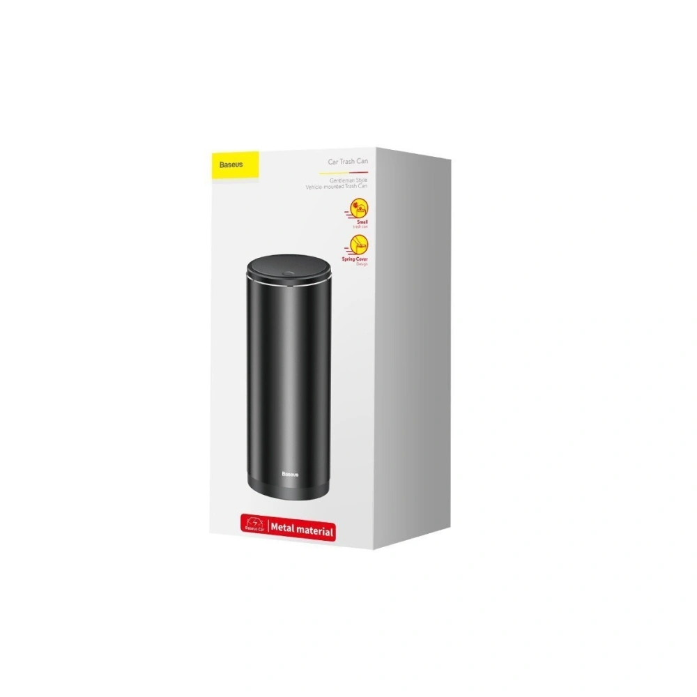 Hurtownia GSM - Montált szemetes a járműre Baseus Gentleman Style Fekete - BSU1412BLK - {ean13} - Hurt