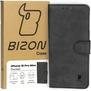 Hurtownia GSM - Bizon Case Pocket Apple iPhone 15 Pro Max schwarz - BIZ3491 - {ean13} - Hurt