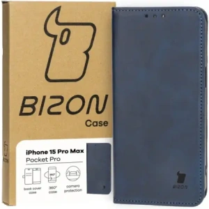 Hurtownia GSM - Bizon Case Pocket Pro Apple iPhone 15 Pro Max marineblau - BIZ3493 - {ean13} - Hurt