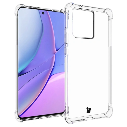 Elastyczne etui Bizon Case Salpa do Motorola Edge 40 Neo przezroczyste