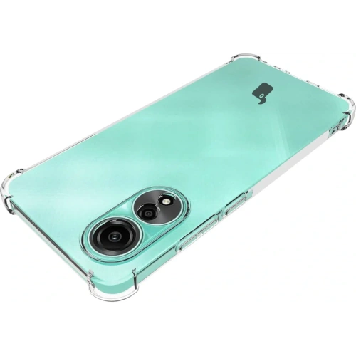 Etui Bizon Case Clear Pack do Oppo A78 4G przezroczyste