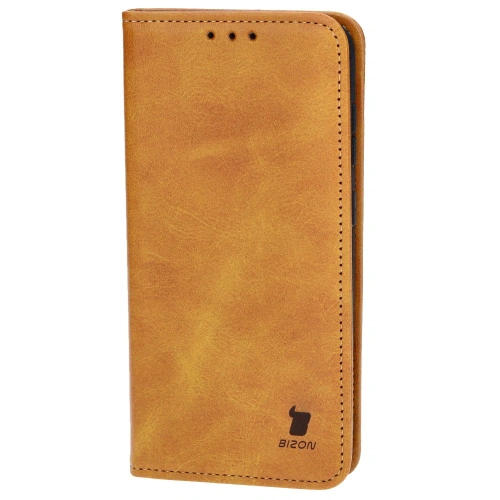 Etui z klapką Bizon Case Pocket Pro do Samsung Galaxy S23 Plus brązowe