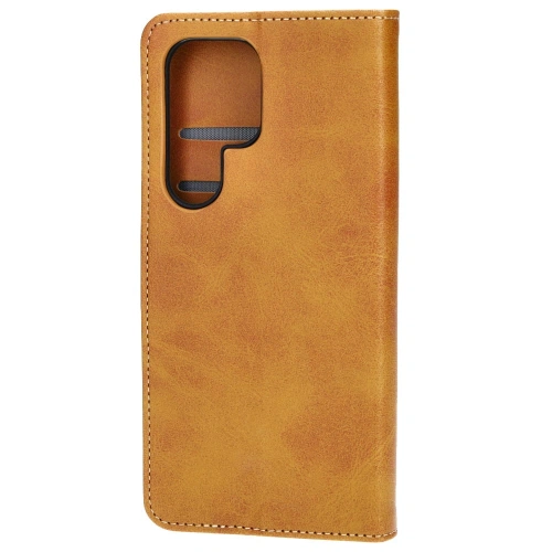 Etui z klapką Bizon Case Pocket do Samsung Galaxy S23 Ultra brązowe