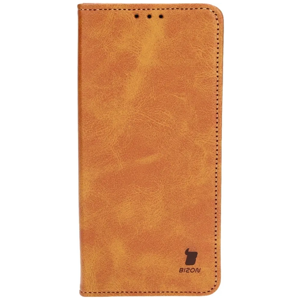 Hurtownia GSM - Etui z klapką Bizon Case Pocket Pro do Samsung Galaxy S23 Ultra brązowe - BIZ3501 - {ean13} - Hurt