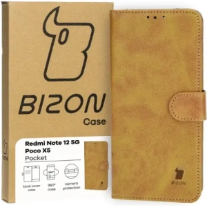 Hurtownia GSM - Bizon Case Pocket Xiaomi Redmi Note 12 5G / Xiaomi Poco X5 maro - BIZ3503 - {ean13} - Hurt