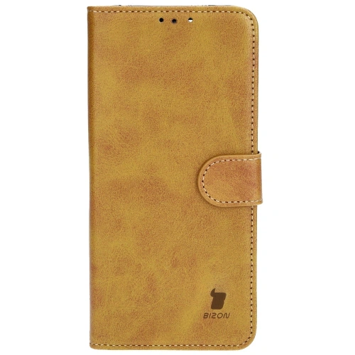 Etui z klapką Bizon Case Pocket do Xiaomi Redmi Note 12 5G / Xiaomi Poco X5 brązowe