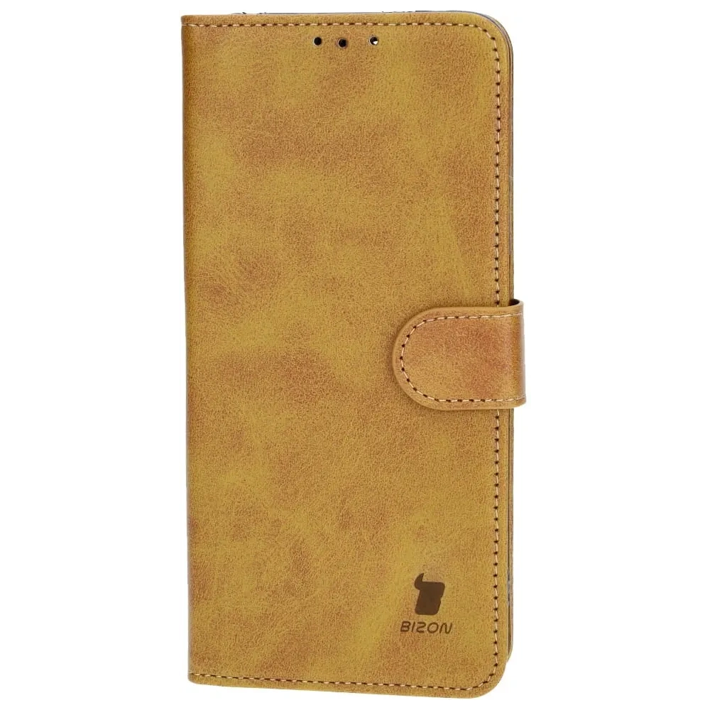 Hurtownia GSM - Etui z klapką Bizon Case Pocket do Xiaomi Redmi Note 12 5G / Xiaomi Poco X5 brązowe - BIZ3503 - {ean13} - Hurt