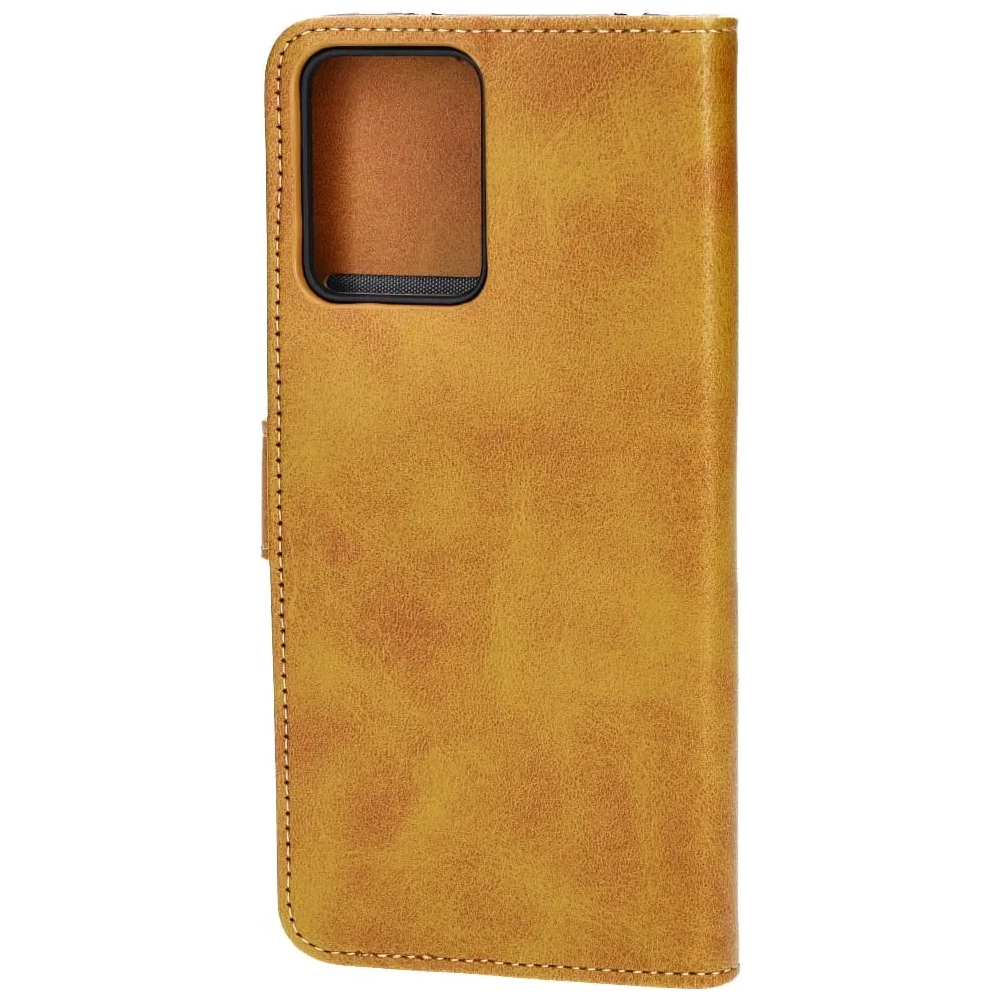 Hurtownia GSM - Etui z klapką Bizon Case Pocket do Xiaomi Redmi Note 12 5G / Xiaomi Poco X5 brązowe - BIZ3503 - {ean13} - Hurt