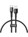 Kabel micro USB z podświetleniem LED Baseus Halo 3A 0.25m (czarny)