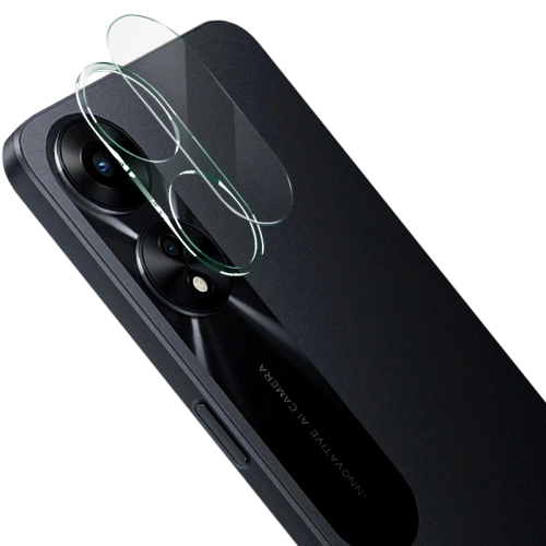 Szkło na aparat Bizon Glass Lens do Oppo A78 4G [2 PACK]