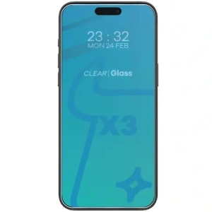 Hurtownia GSM - BIZON Clear 3x Bildschirmglas + Kameraglas Apple iPhone 15 Pro Max - BIZ3509 - {ean13} - Hurt