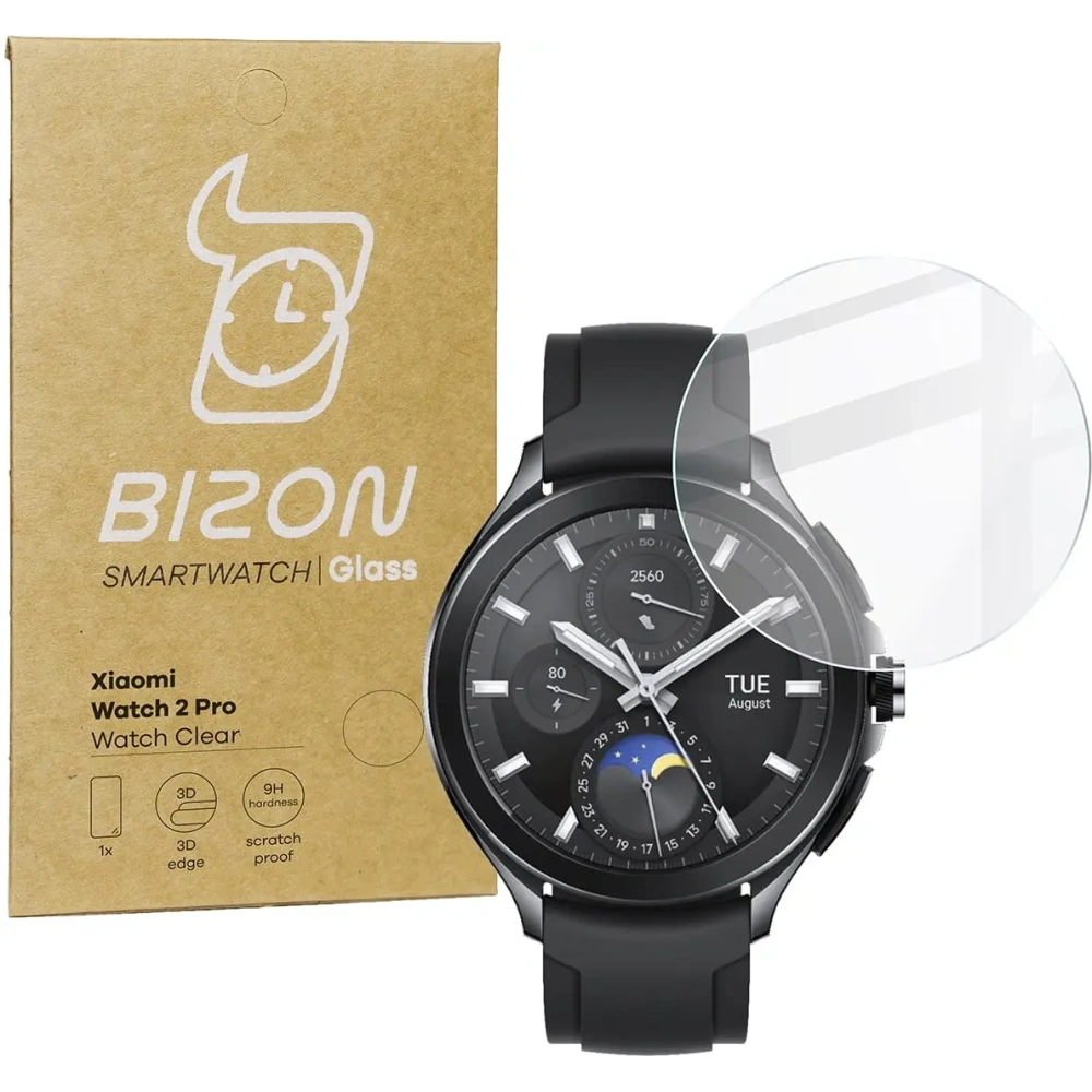 Hurtownia GSM - Tvrzené sklo Bizon Glass Watch Clear pro Xiaomi Watch 2 Pro - BIZ3511 - {ean13} - Hurt