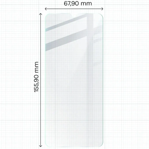 Szkło hartowane Bizon Glass Clear 2 do Oppo A38
